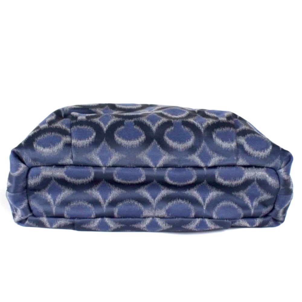 NWOT Coach Isabelle Op Ikat Navy Blue Carryall Crossbody Shoulder Bag 21296 - Picture 7 of 7